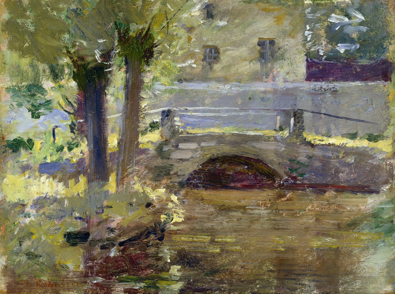 Broen ved Giverny av Theodore Robinson