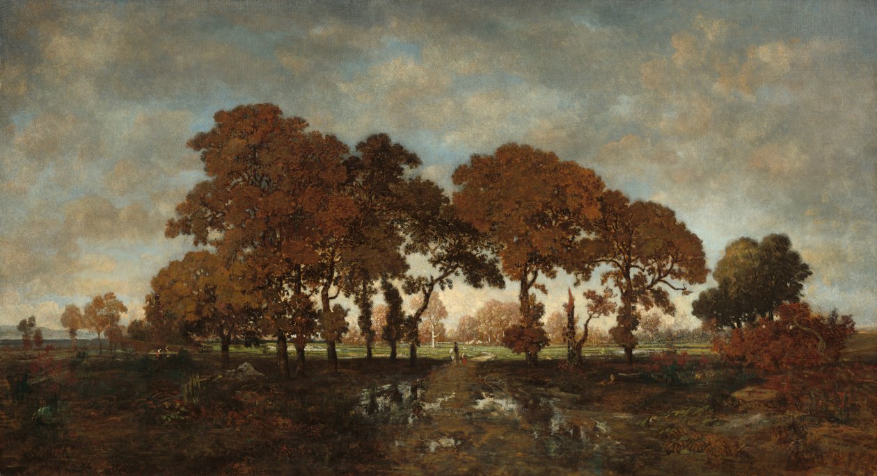 Etter regnet av Theodore Rousseau