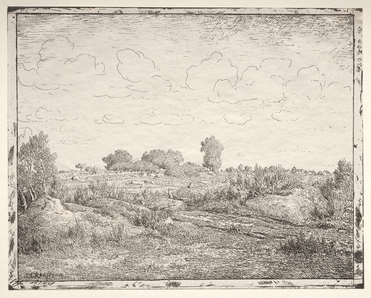 Plantesletten i Biau av Theodore Rousseau