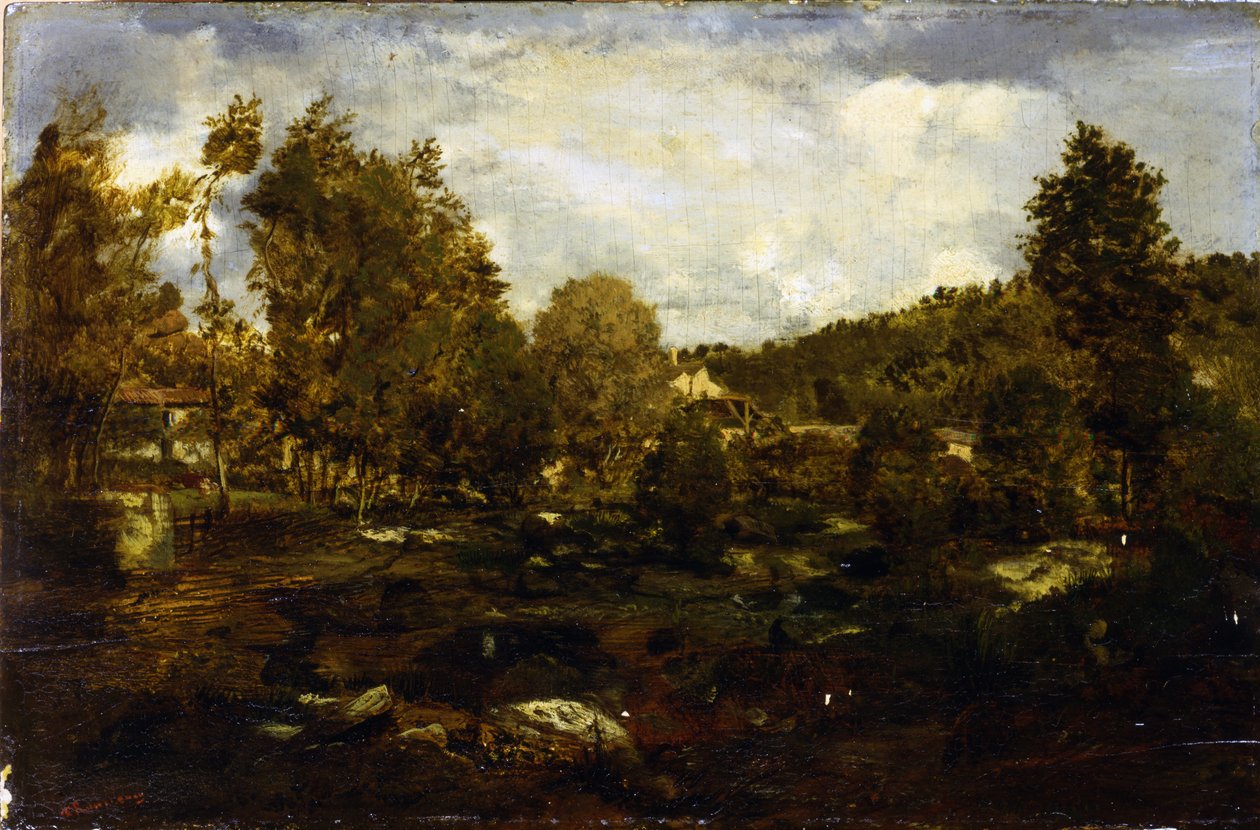Tiffauge-dalen av Pierre Etienne Theodore Rousseau