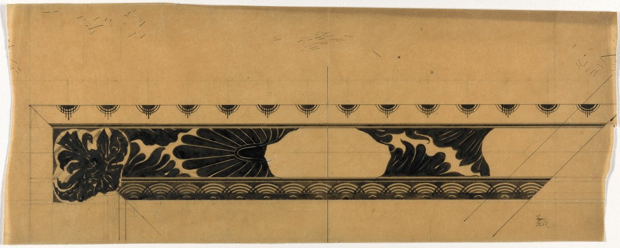 Design for en ramme av Theodore Roussel