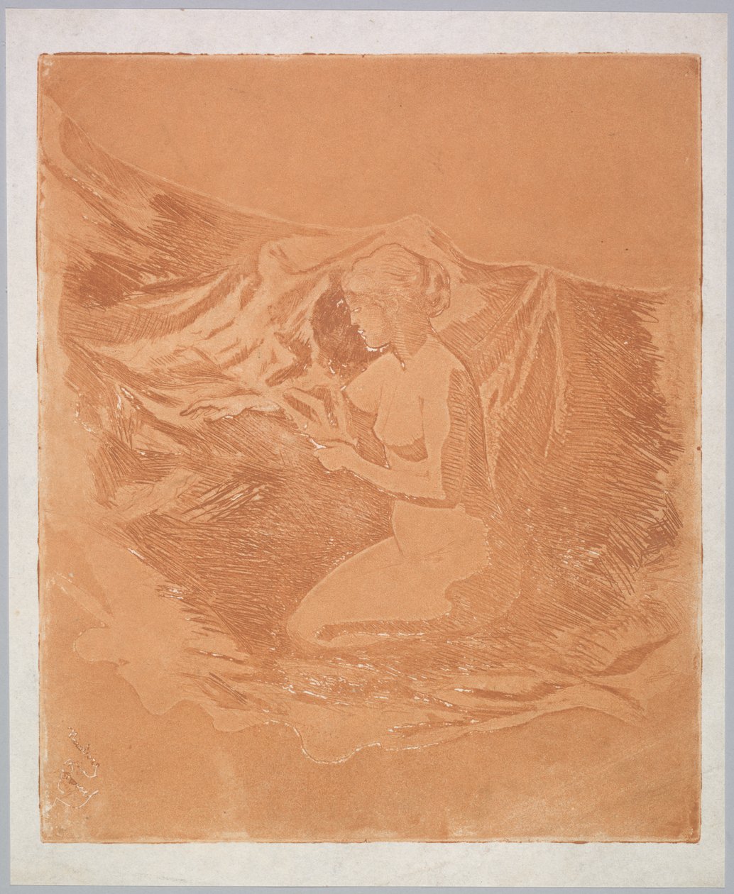 Embers Glow, 1890-1897. av Theodore Roussel