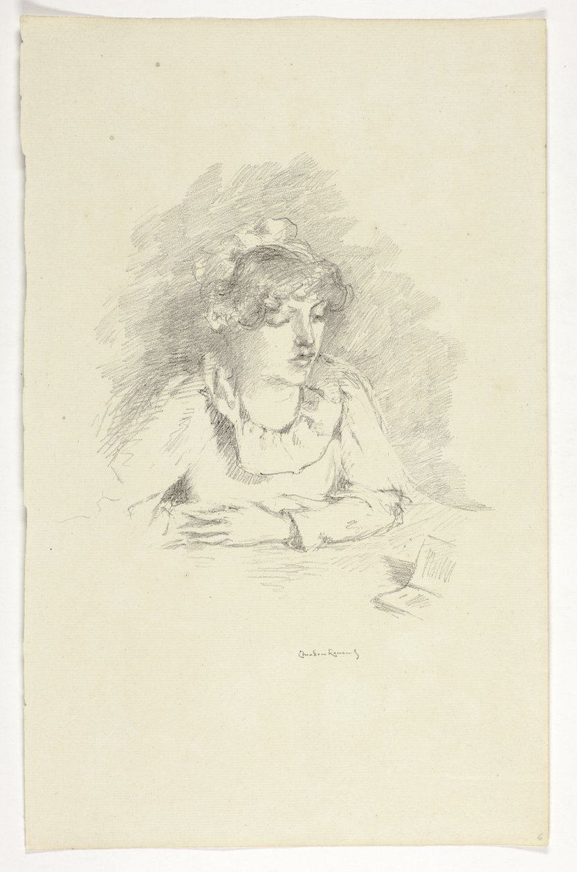 La Liseuse – Leseren, lampelyset av Theodore Roussel