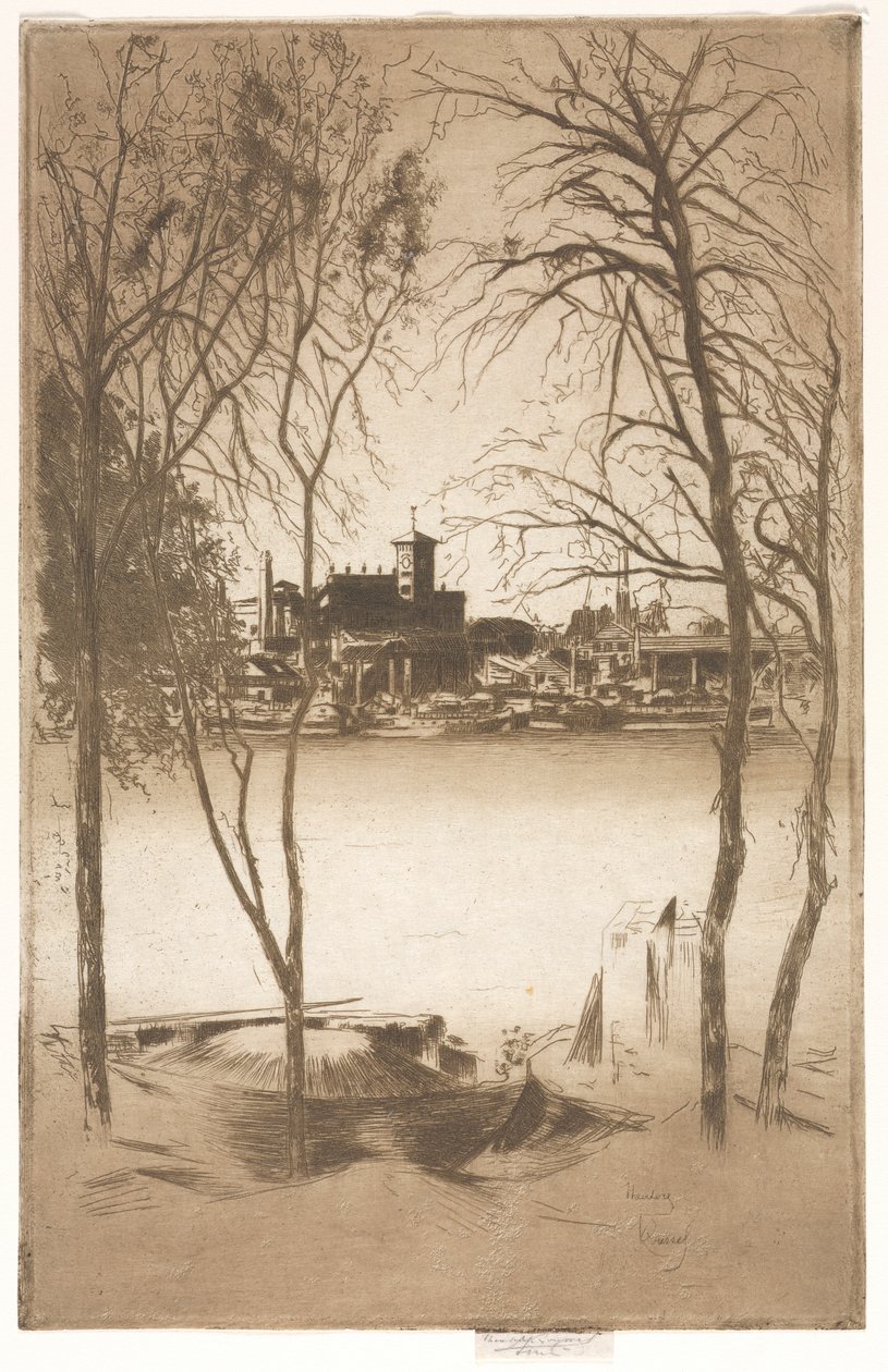 Laburnums og Battersea av Theodore Roussel