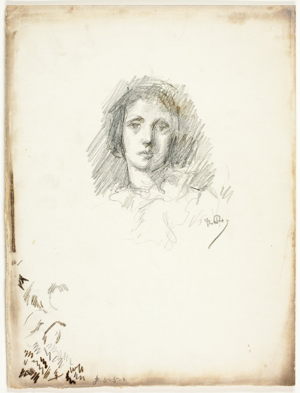 Portretthode av Theodore Roussel