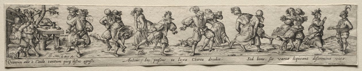 Bønders dans. av Theodore de Bry