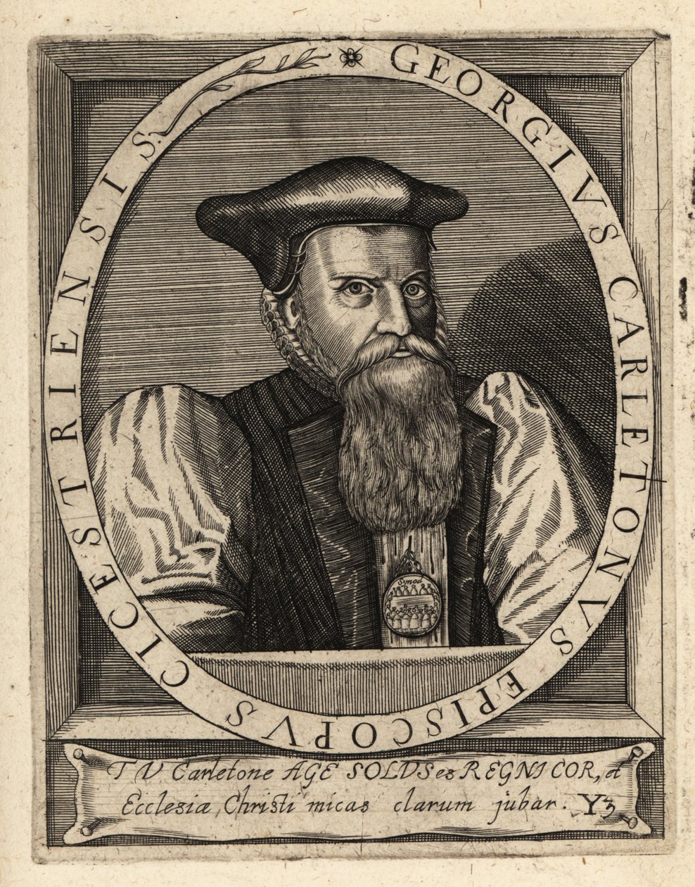 George Carleton av Theodore de Bry