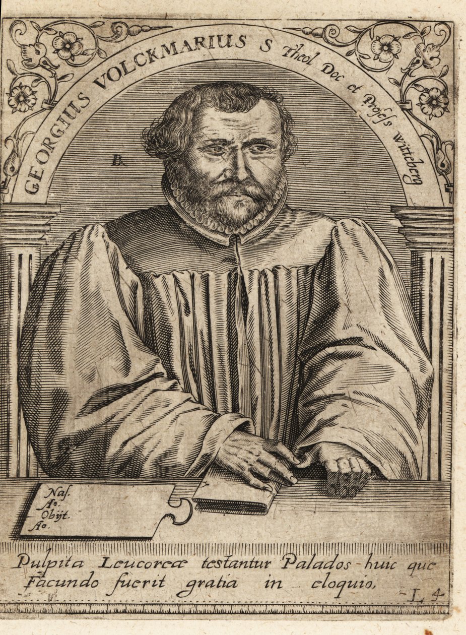 Johann Georg Volkmar av Theodore de Bry