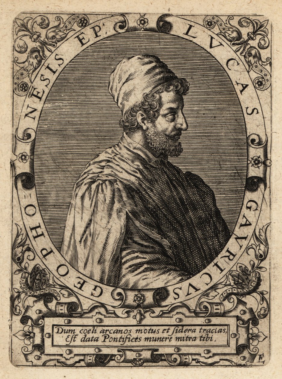 Luca Gaurico av Theodore de Bry