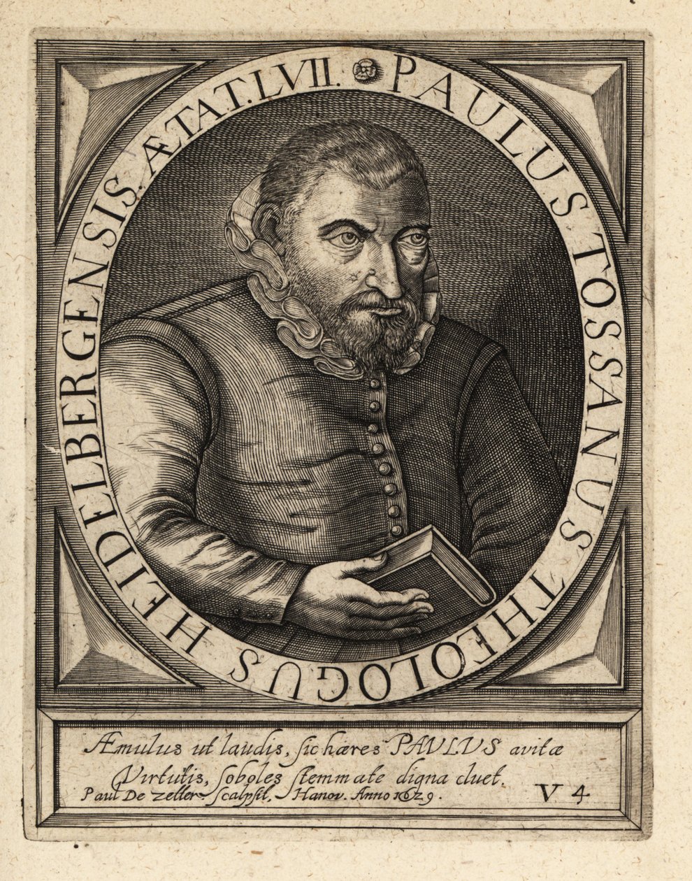 Paul Toussain av Theodore de Bry