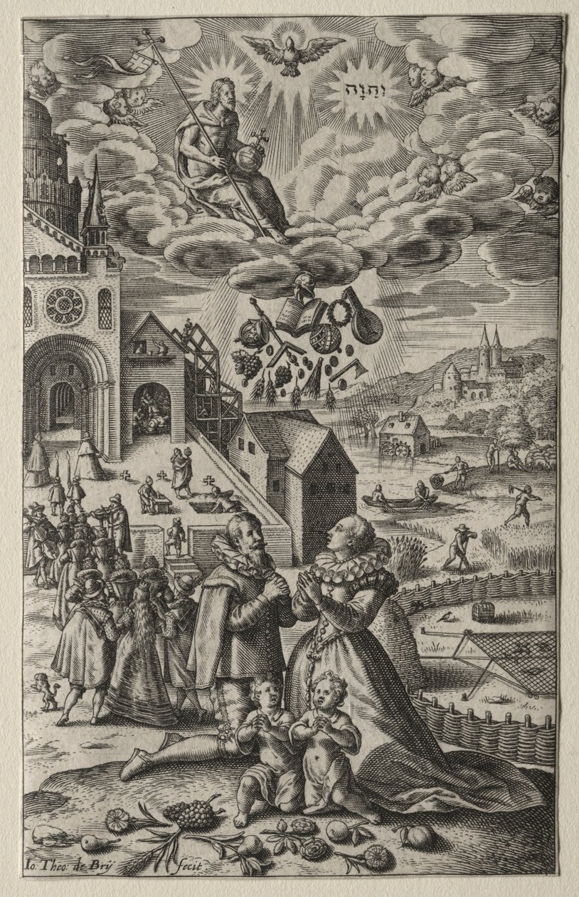 Bønn. av Theodore de Bry