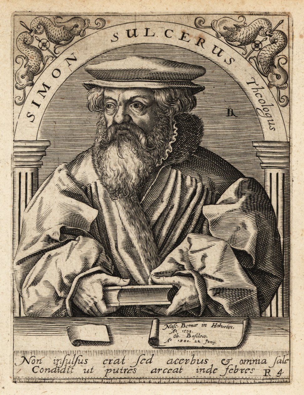 Simon Sulzer av Theodore de Bry
