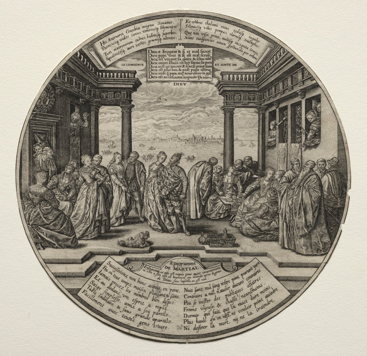 Den venetianske ballen. av Theodore de Bry