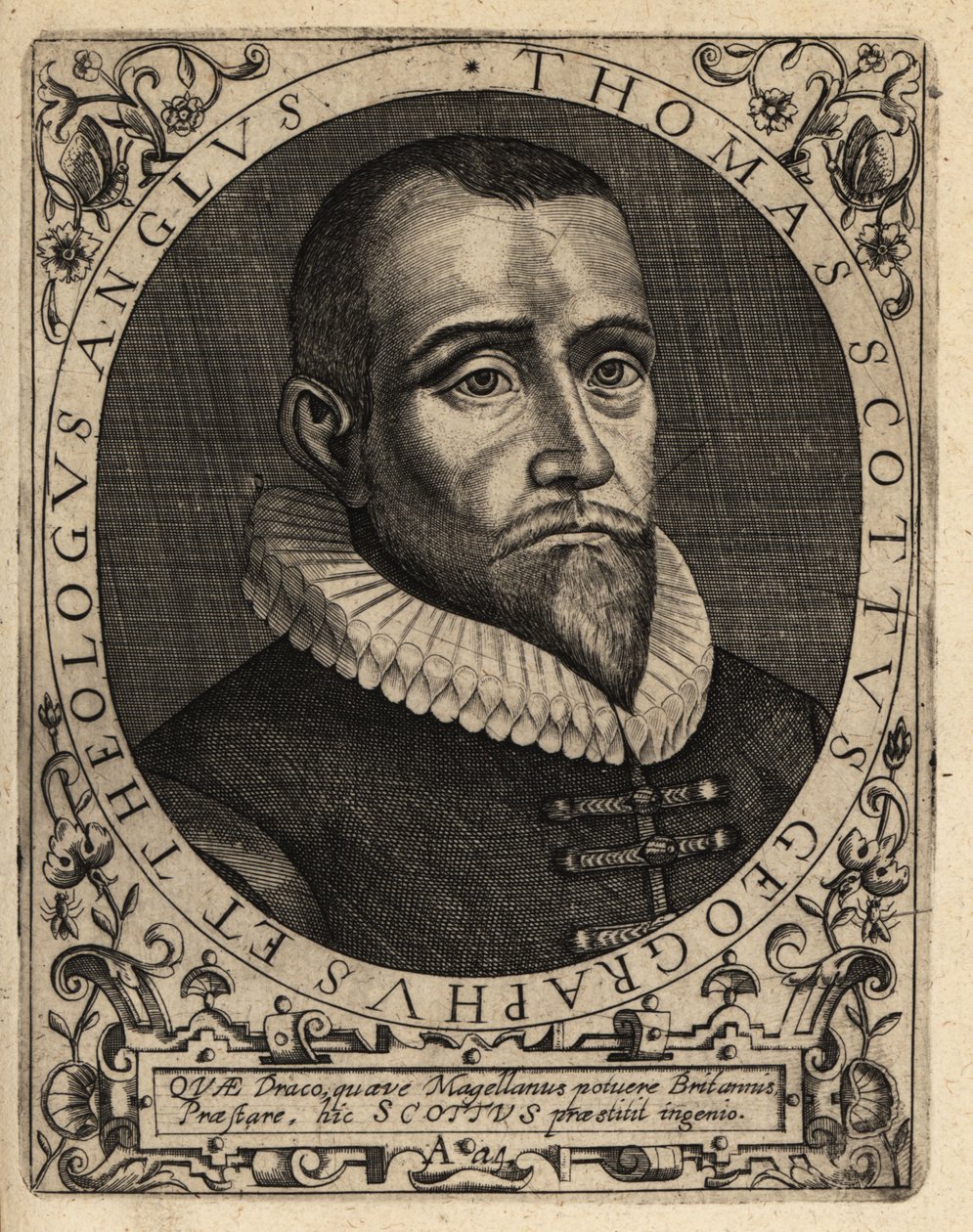 Thomas Scott av Theodore de Bry