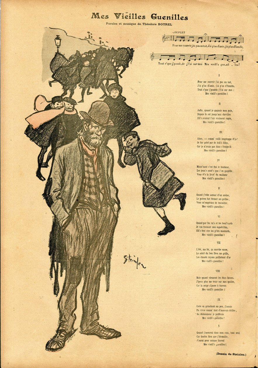 Gil Blas av Théophile Alexandre Steinlen