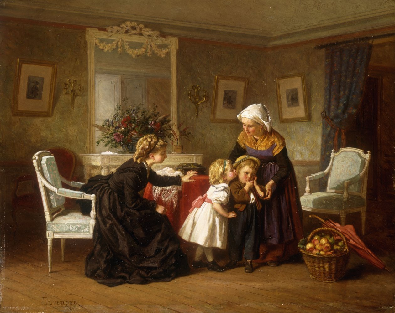 Kysset av Theophile Emmanuel Duverger