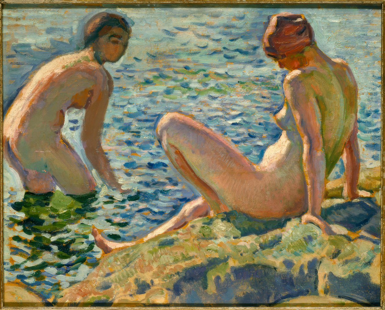 Svømmere av Théo van Rysselberghe