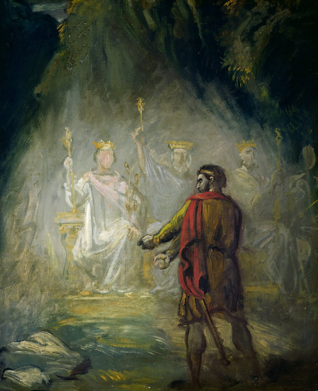 Macbeth av Théodore Chassériau