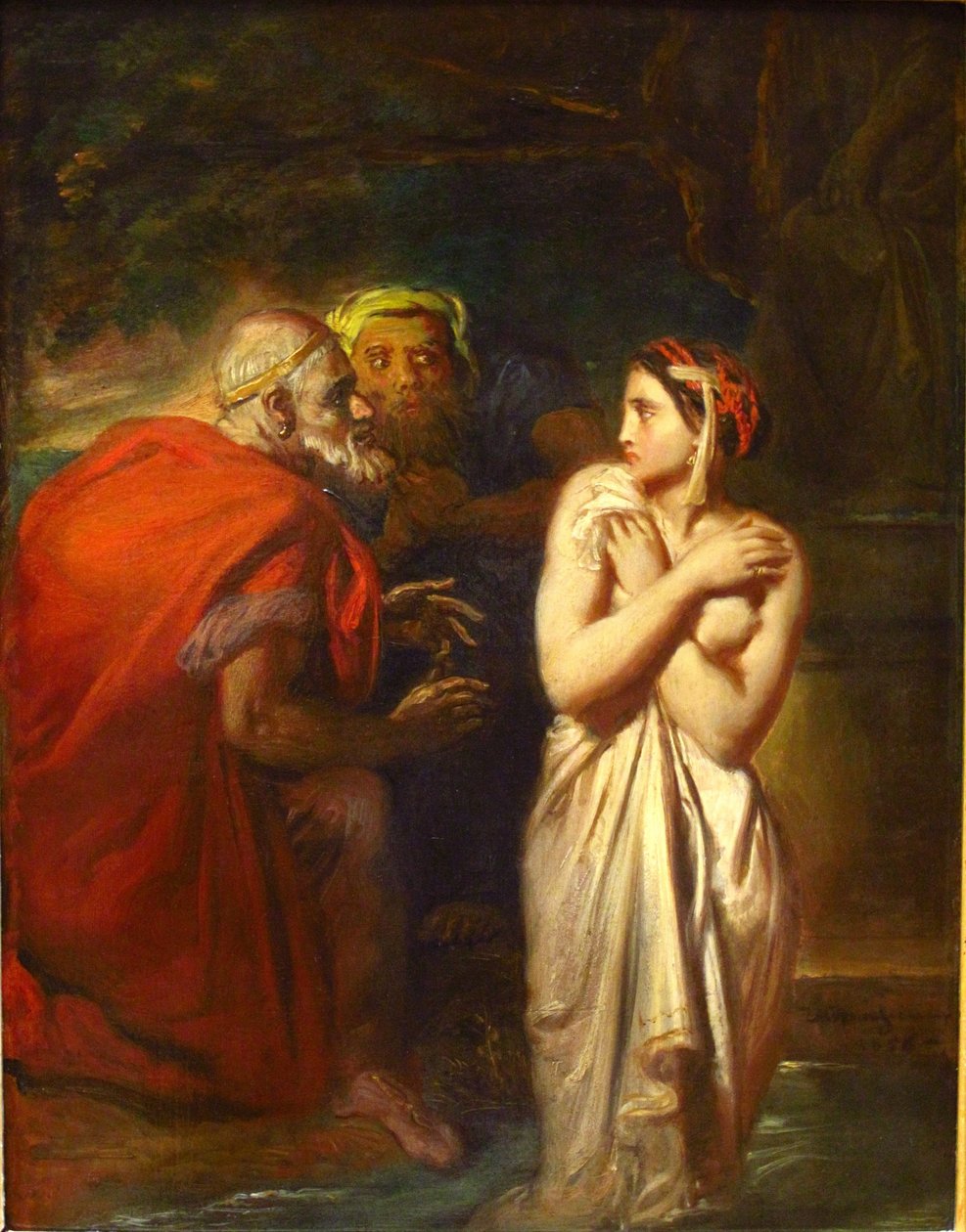 Suzanne og de eldste av Théodore Chassériau