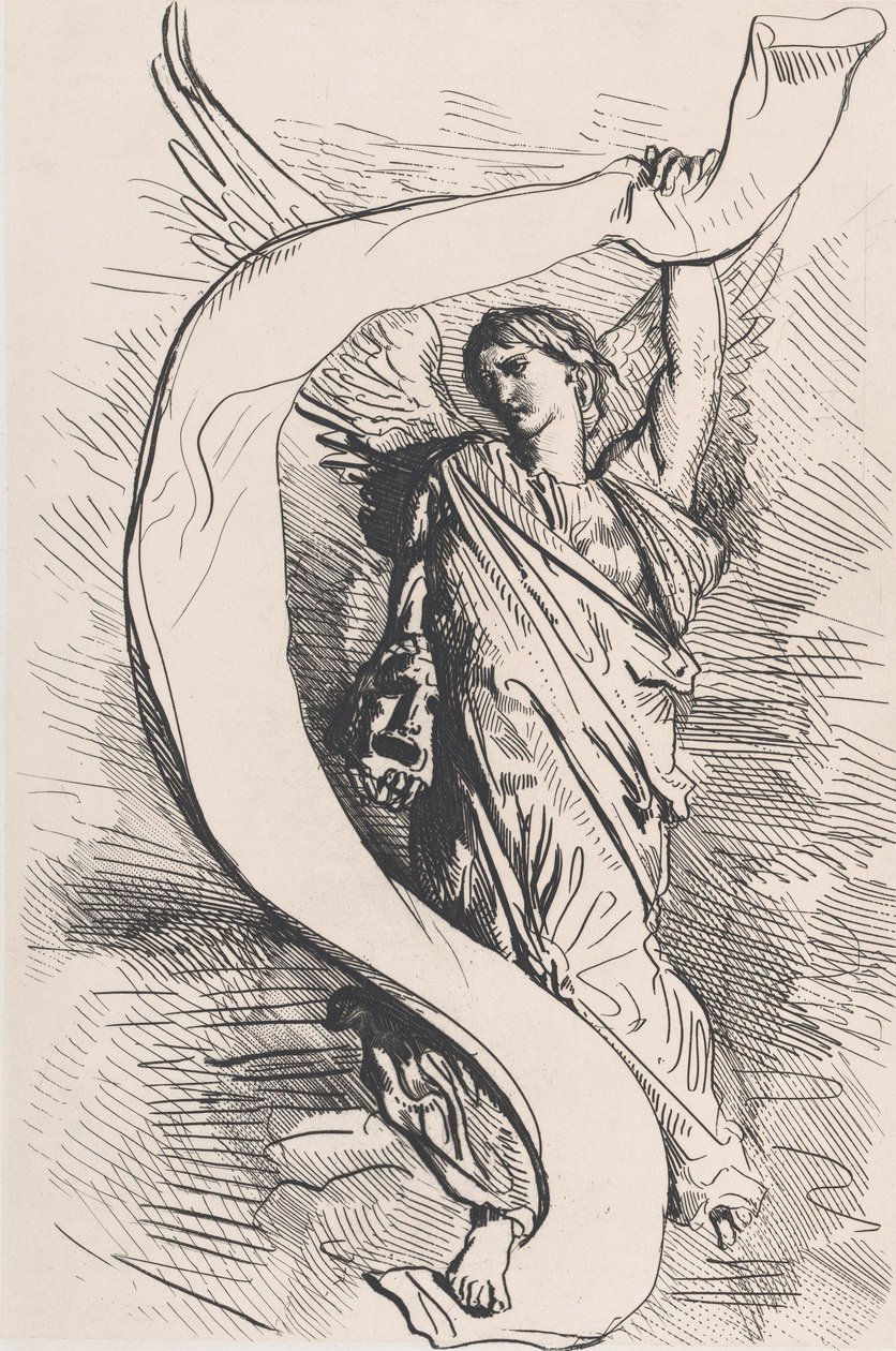 Frontispice, fra Othello, 1900. av Théodore Chassériau