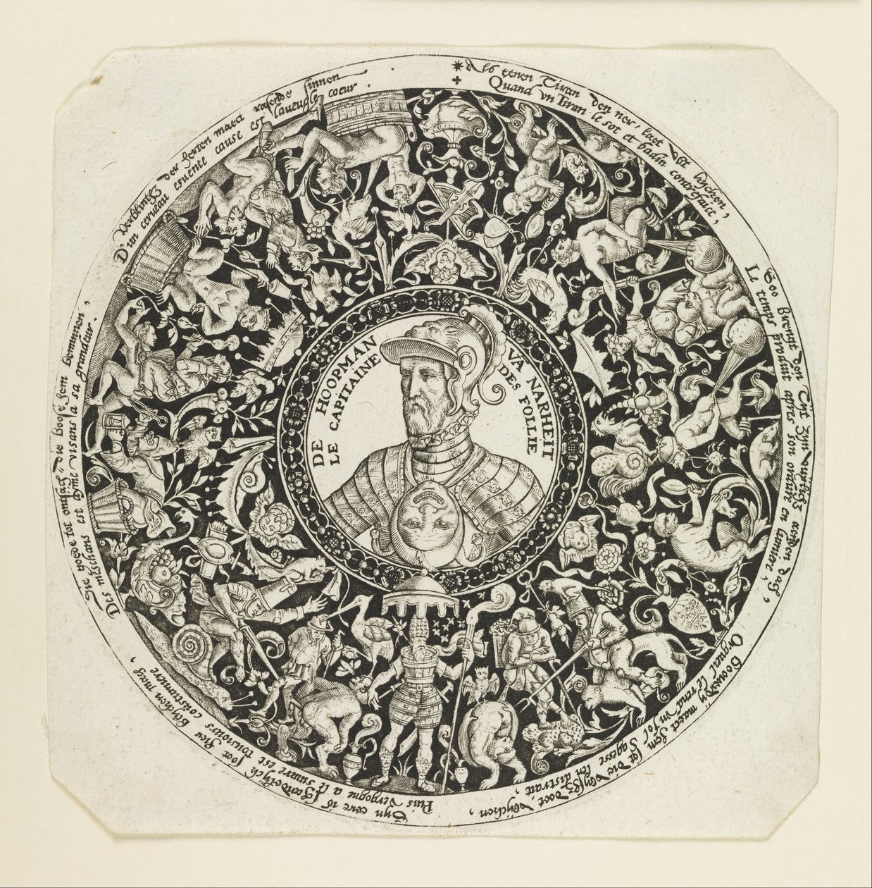 Kapteinen på Follie av Theodore de Bry