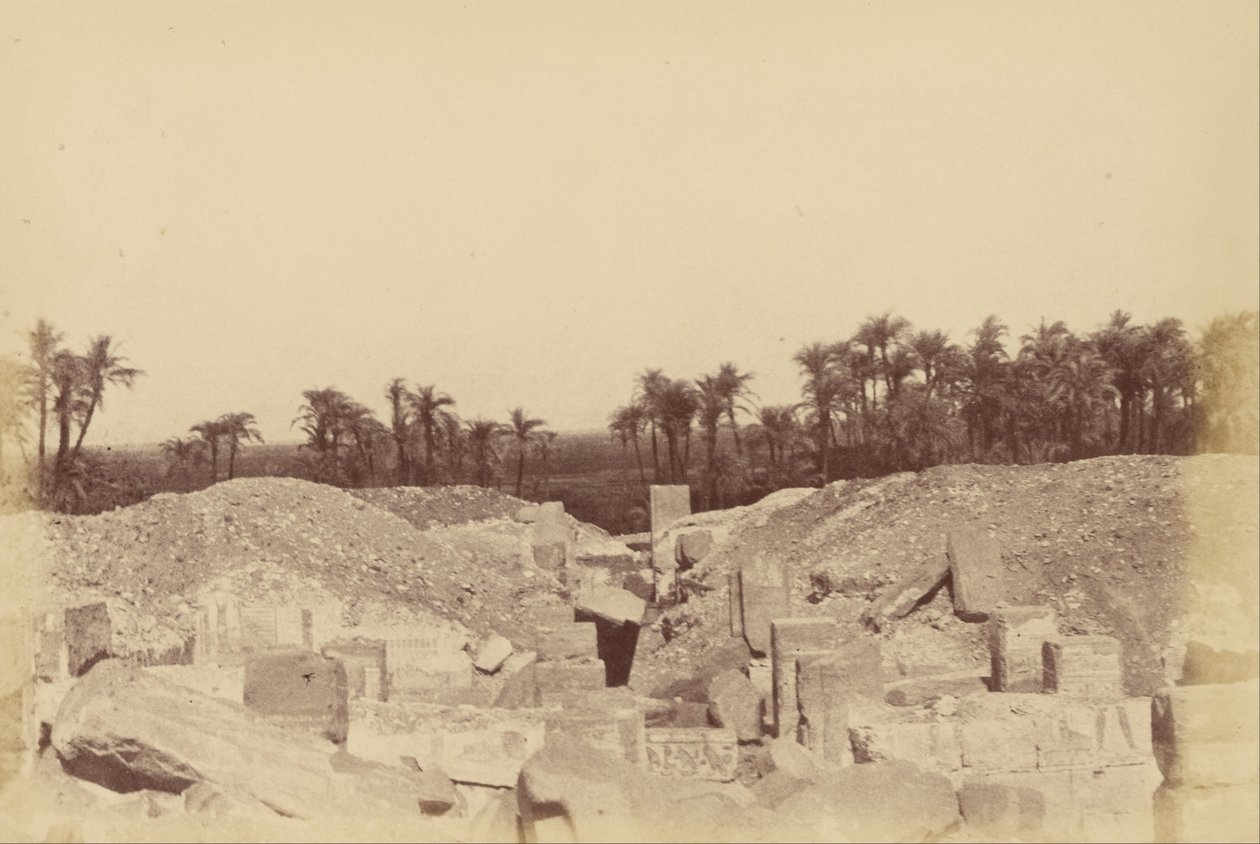Abydos, lite tempel av Théodule Devéria