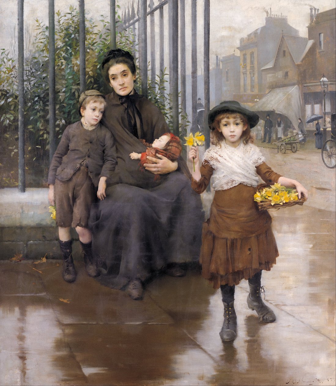 Fattigdommen av Thomas Benjamin Kennington