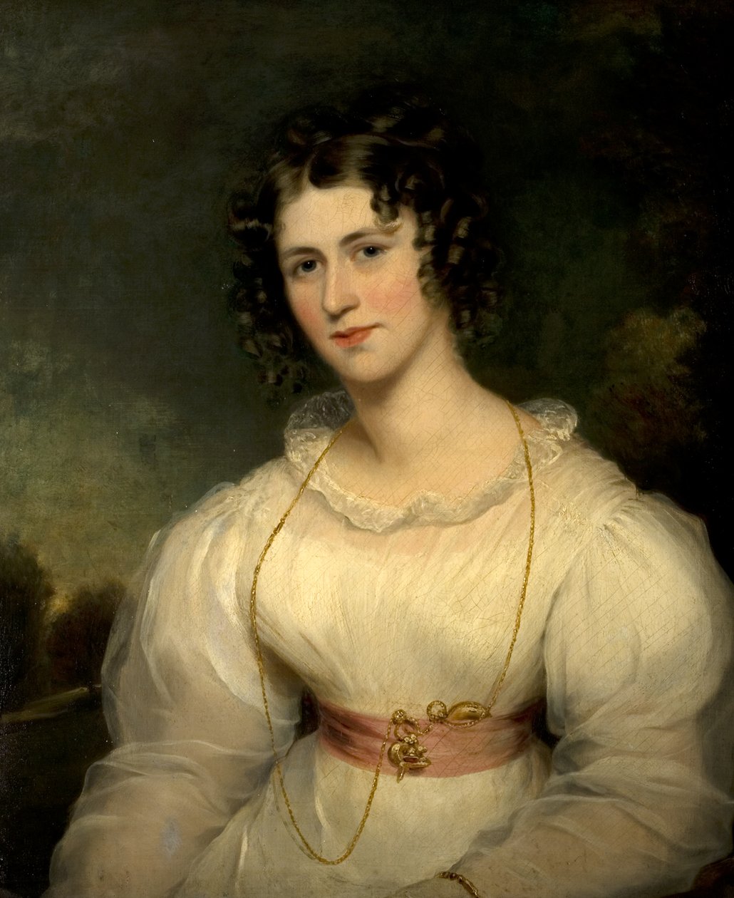 Frøken Elizabeth Hoare, 1826 av Thomas Barber