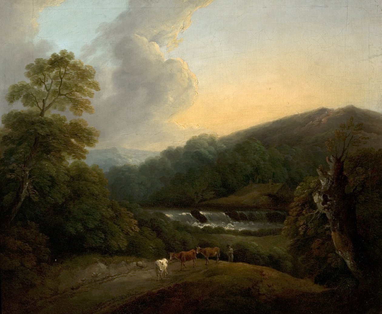 Fjelllandskap av Thomas Barker of Bath