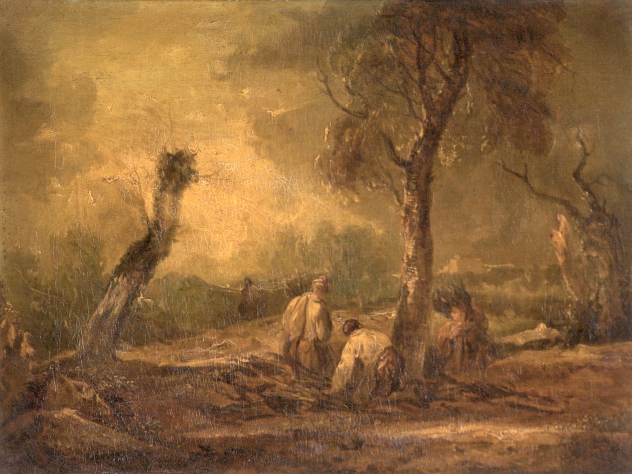 Vedskjærerne av Thomas Barker of Bath