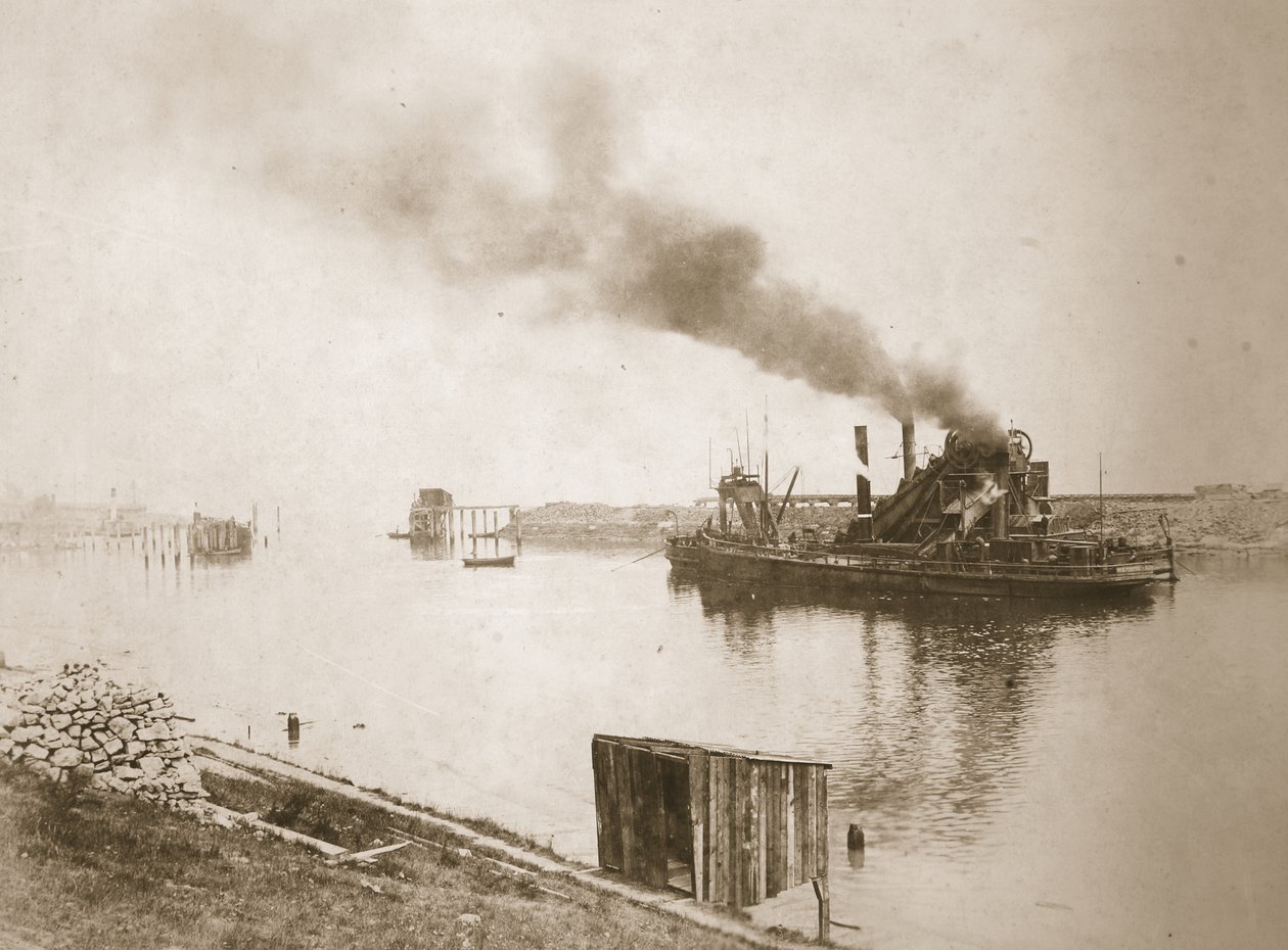 Mudder på jobb, Ellesmere Port (sepia-bilde) av Thomas Birtles