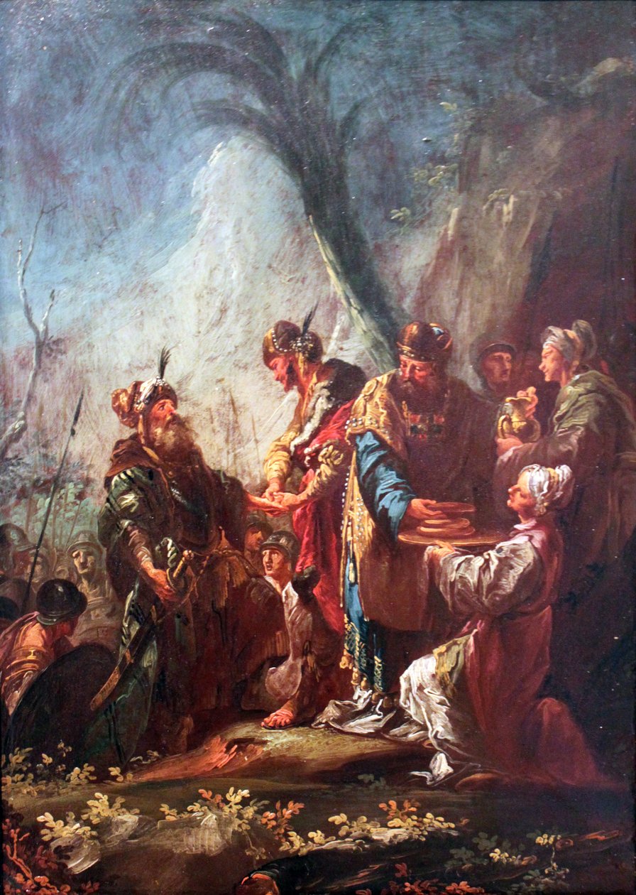 Abraham og Melkisedek av Thomas Christian Wink