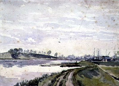 The Deben, Woodbridge, Suffolk av Thomas Churchyard