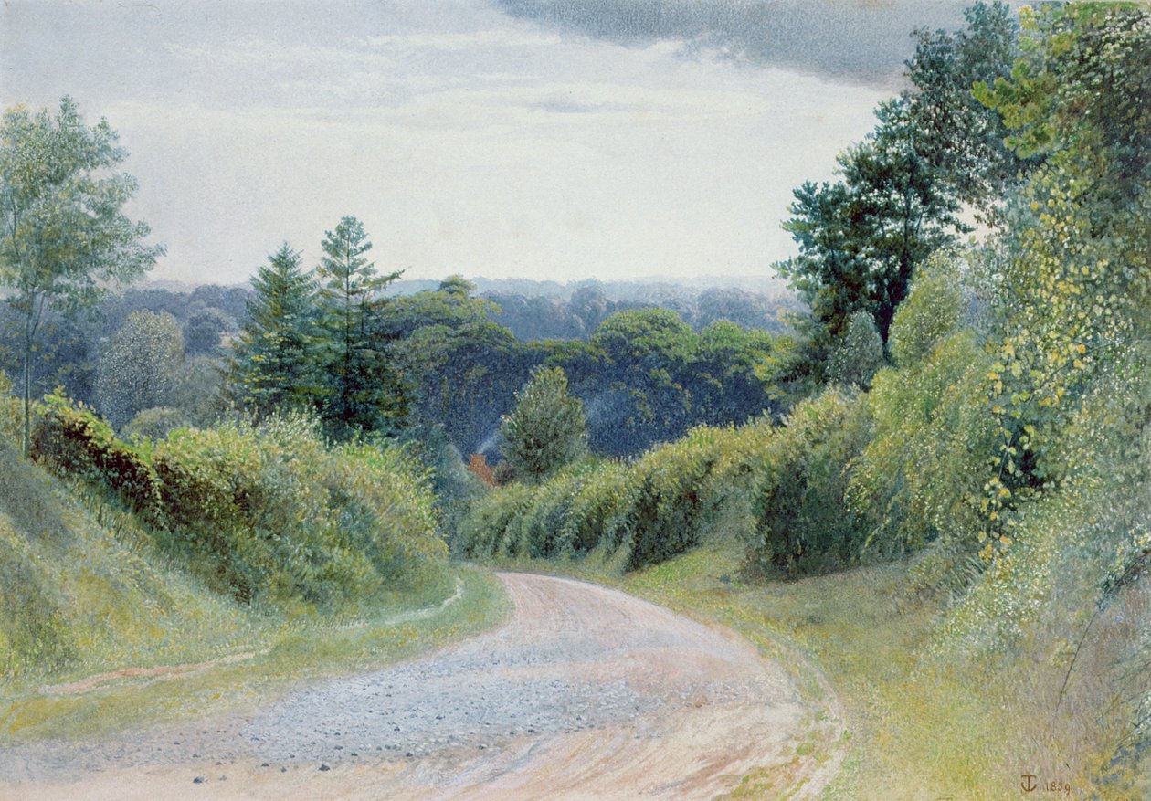 En Warwickshire Lane av Thomas Clack