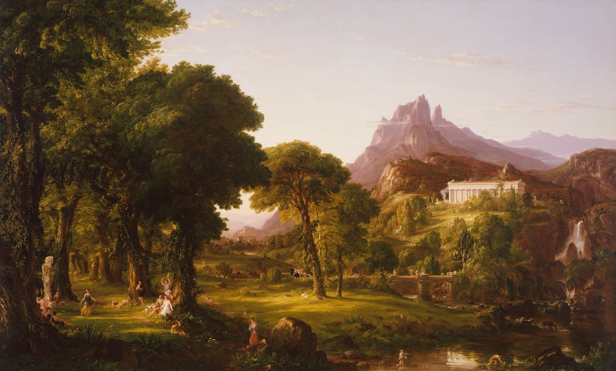 Drøm om Arcadia av Thomas Cole