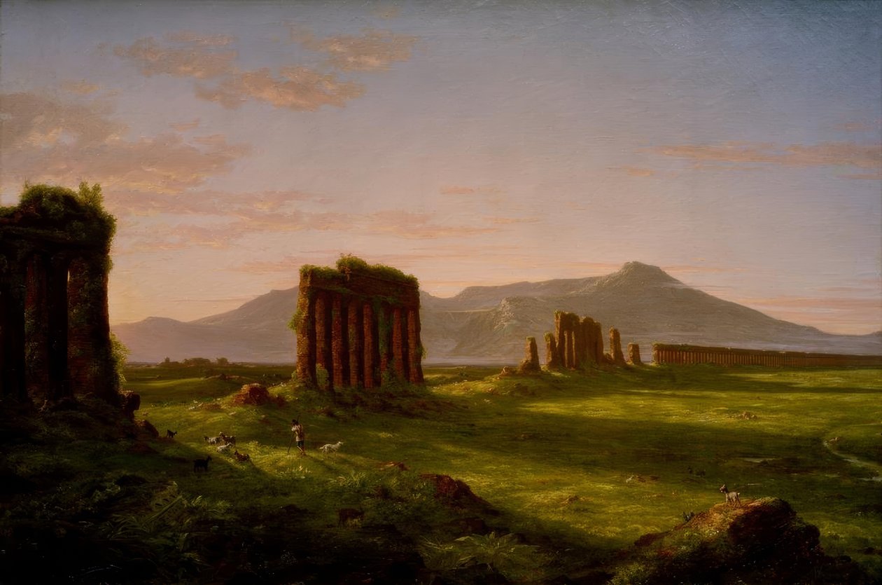 Romersk Campagna av Thomas Cole