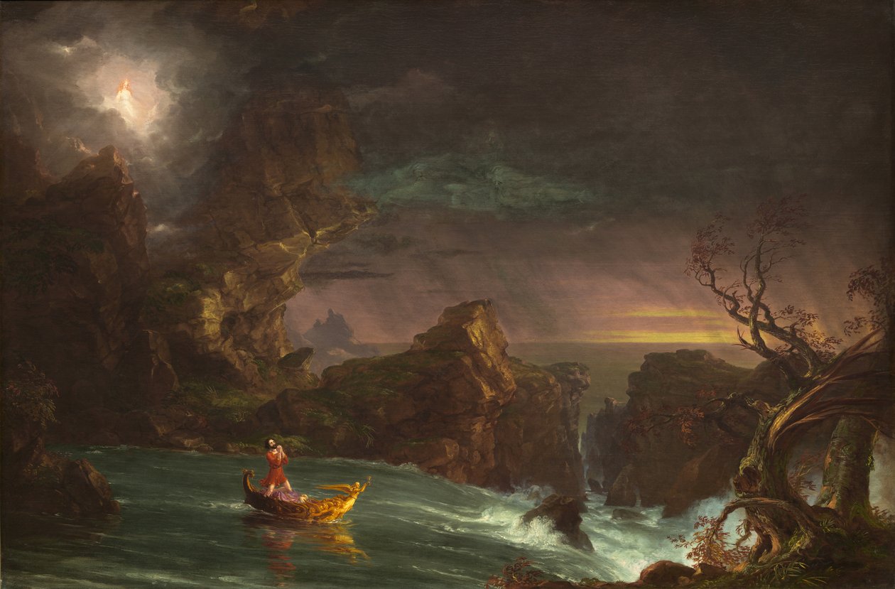 The Voyage of Life: Manhood, 1842 av Thomas Cole
