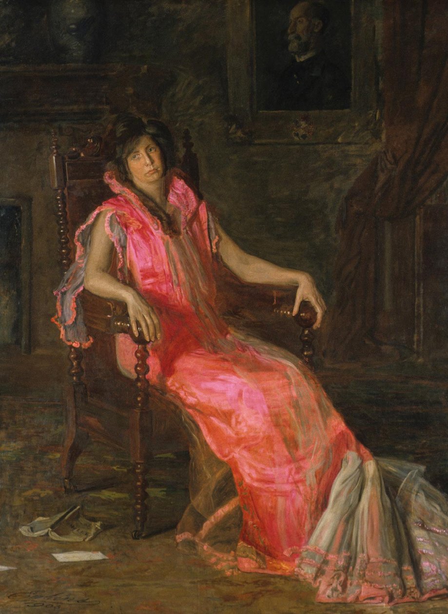 En skuespillerinne av Thomas Eakins