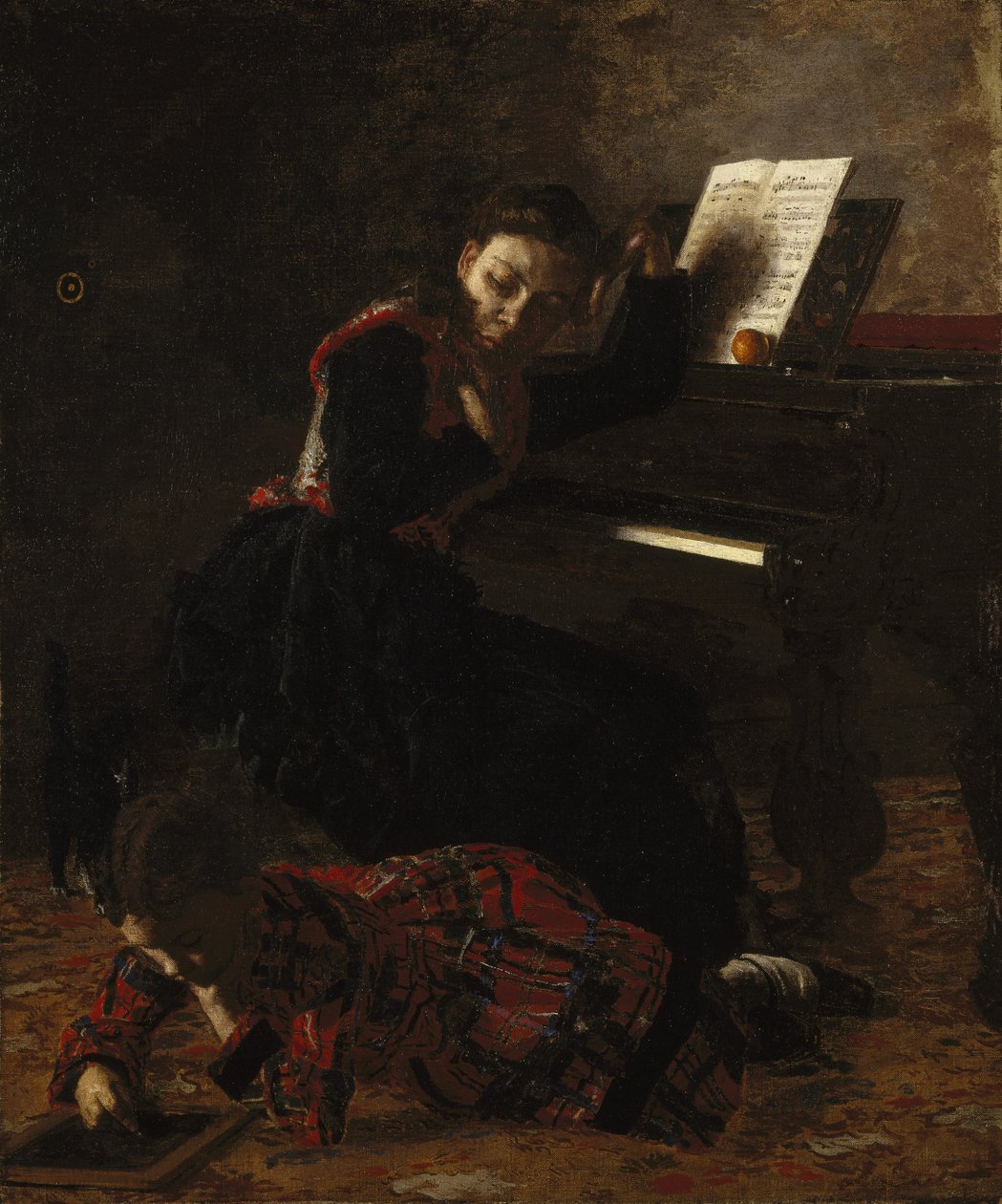 Hjemmescene av Thomas Eakins