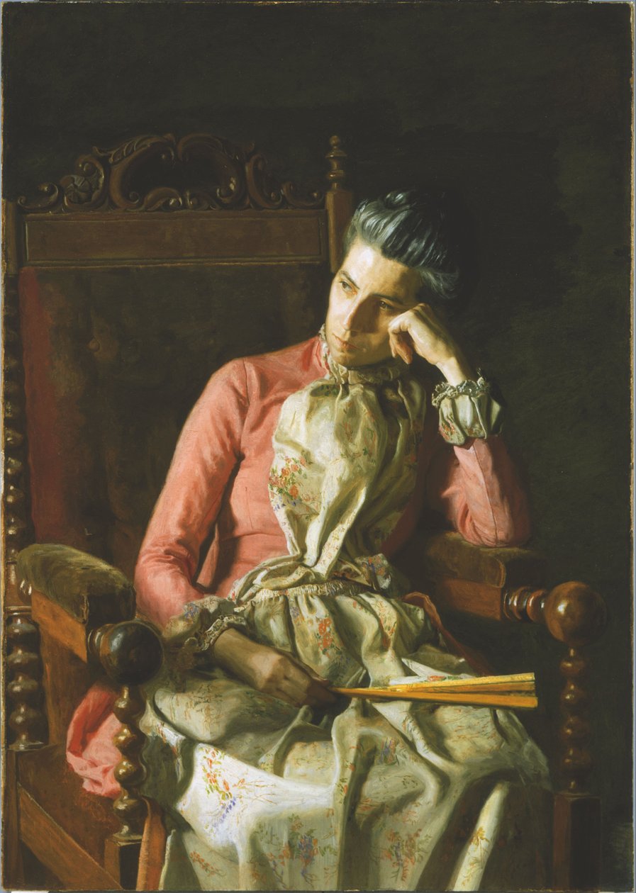 Frøken Amelia Van Buren av Thomas Eakins