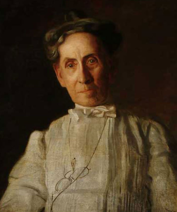 Portrett av fru M.S. Stokes av Thomas Eakins