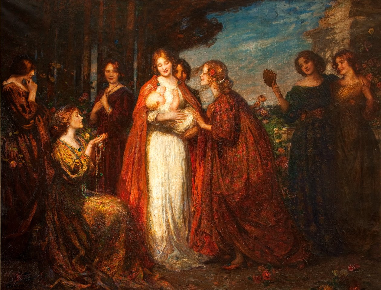 Kjærlighetens hage av Thomas Edwin Mostyn
