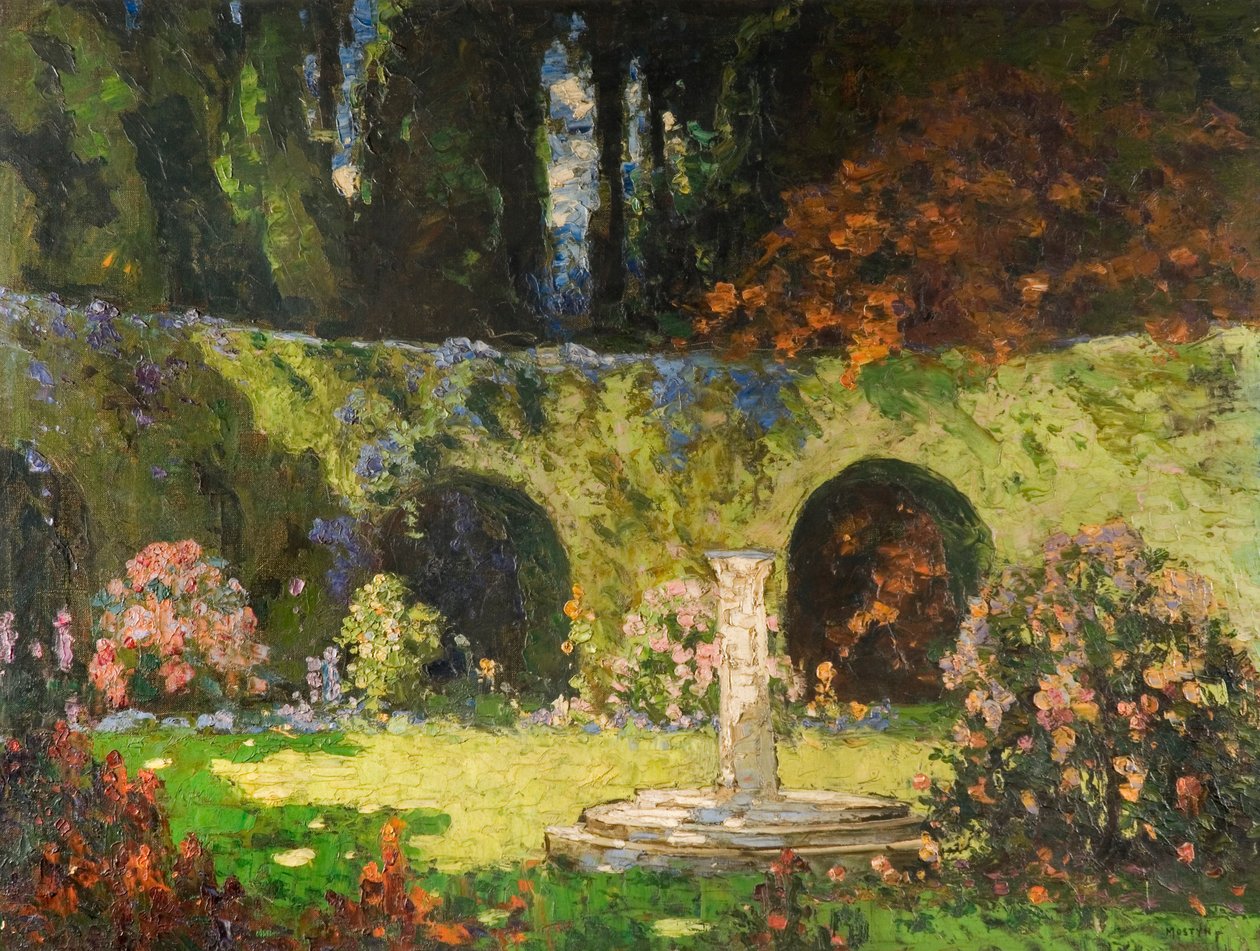 I en hage fra den gamle verden av Thomas Edwin Mostyn