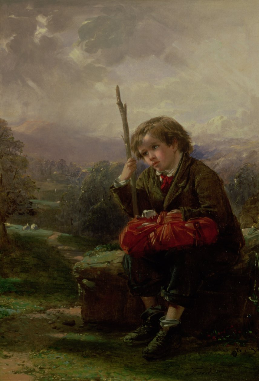En hvile forresten av Thomas Faed