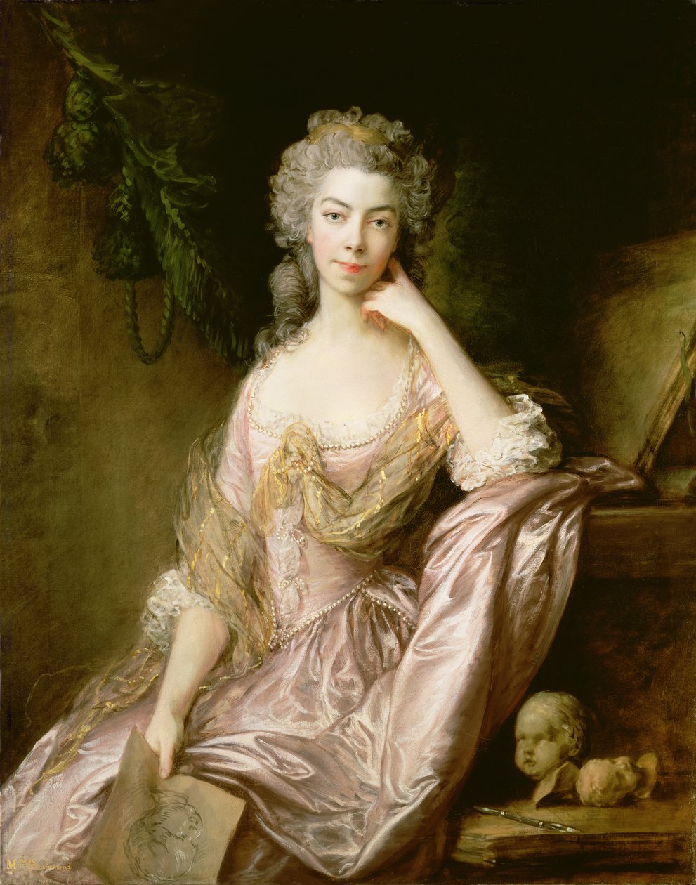 Frøken Drummond av Thomas Gainsborough
