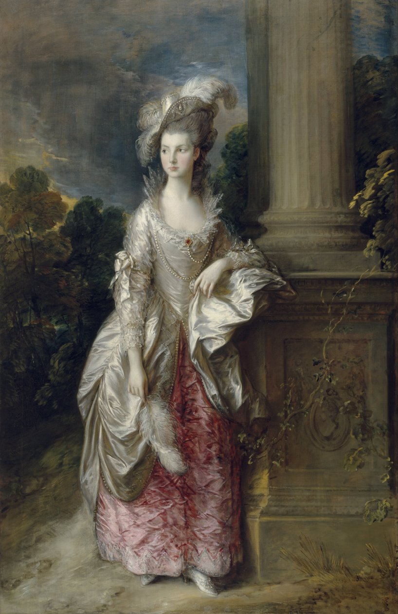 Den ærede fru Graham av Thomas Gainsborough