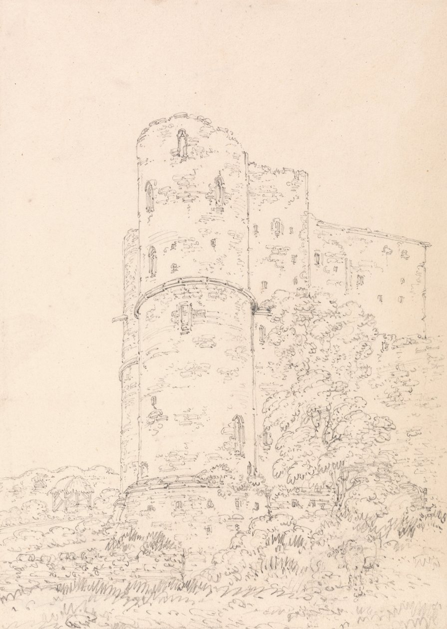 Saltwood Castle, Kent av Thomas Girtin