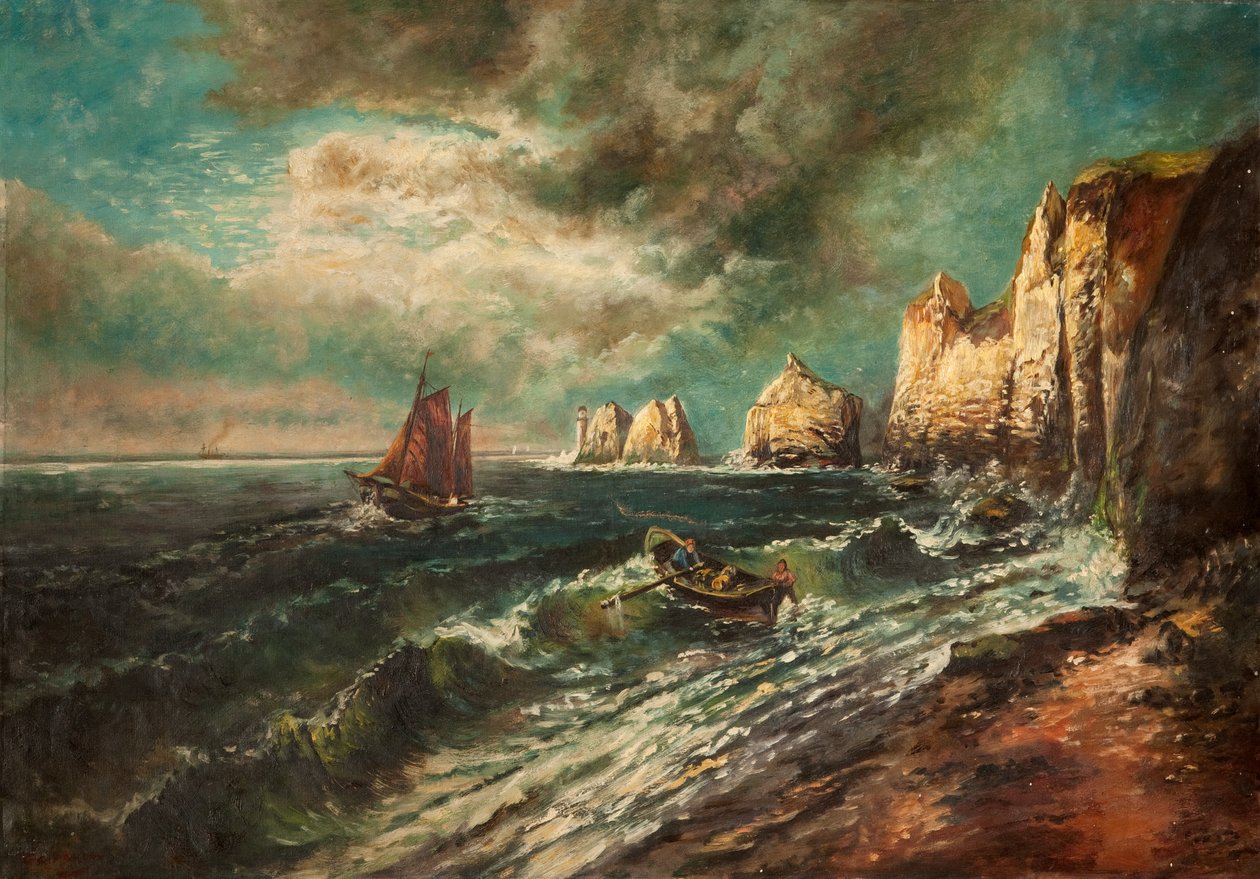 The Needles, Isle of Wight av Thomas Grimshaw