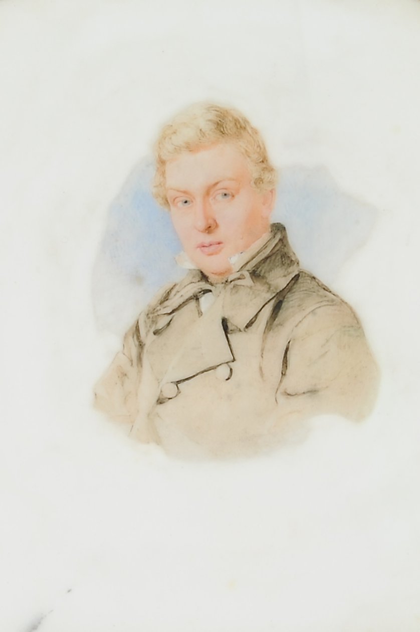 Portrett av William James Blacklock, ca. 1840 (wc på papir) av Thomas Heathfield Carrick