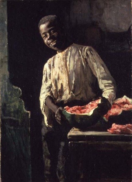 I Know It Was Ripe, ca. 1885 av Thomas Hovenden